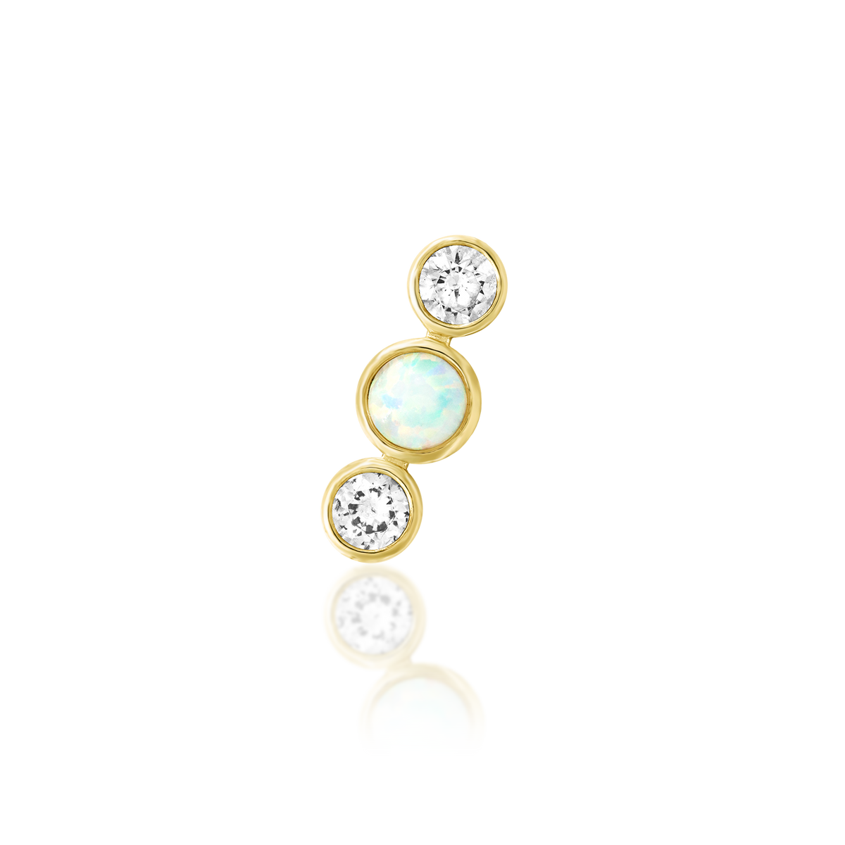 Gold Triple Body Jewellery - Nani