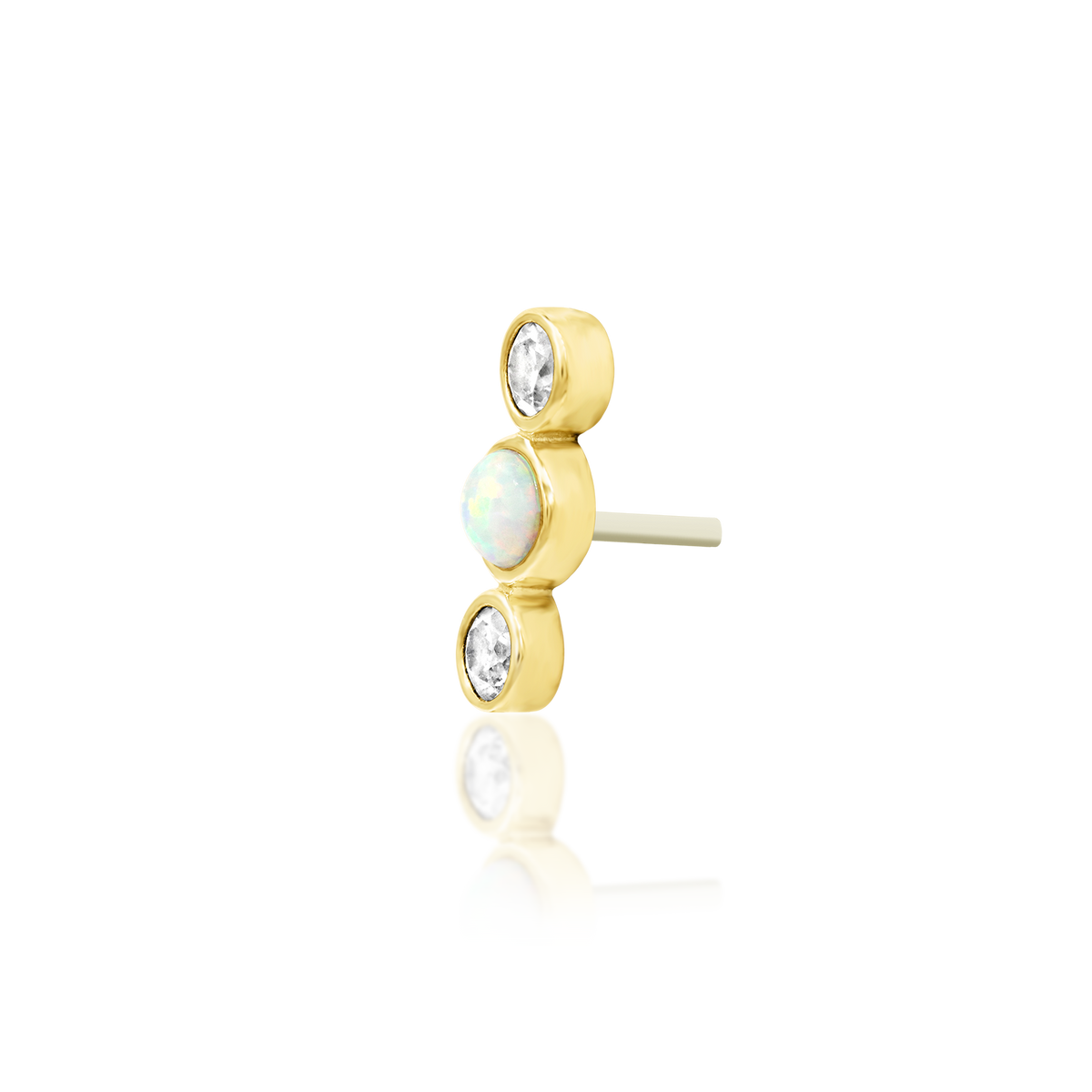 Gold Triple Body Jewellery - Nani