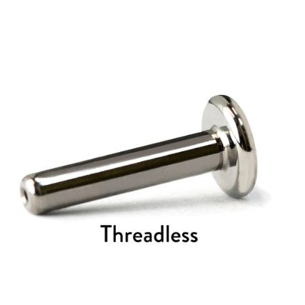 Titanium Threadless Labret Post